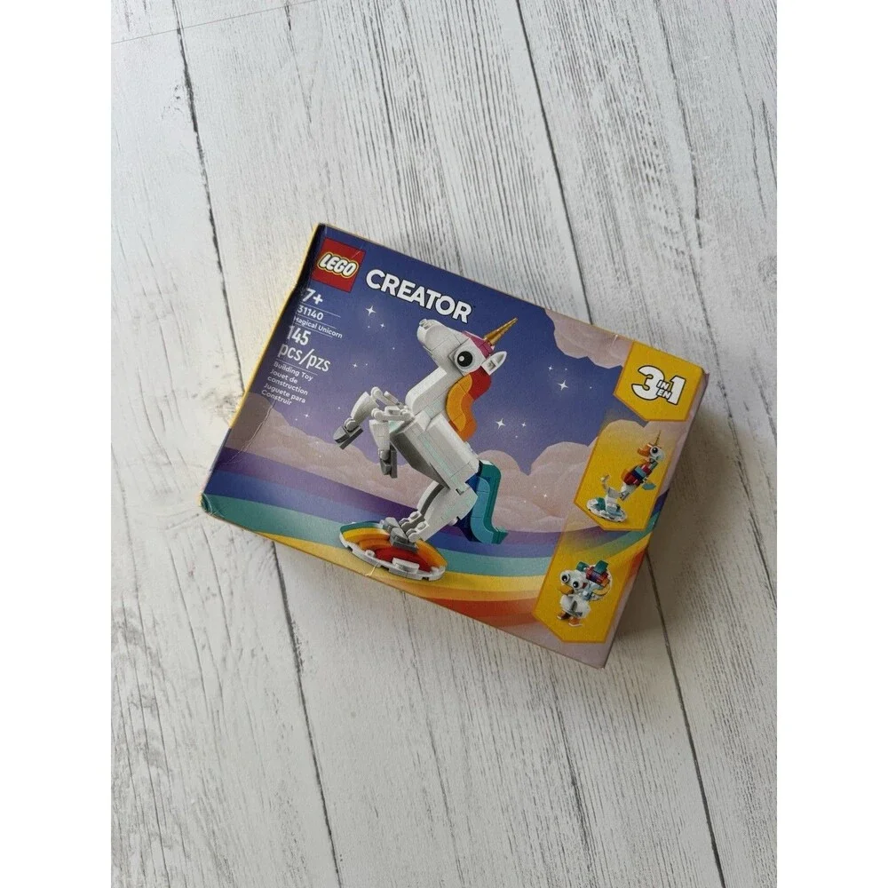 Lego 31140 Creator 3 In 1 Magical Unicorn 145 Pieces Brand New